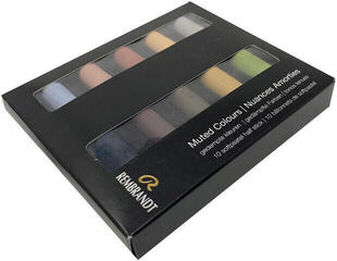 Trockenes Pastell Rembrandt Soft Pastels Trockenpastellset Muted Colours 10 Stck - 1