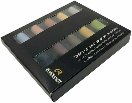 Суха пастель Rembrandt Soft Pastels Набір сухих пастелей Muted Colours 10 Шт. - 2