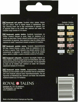 Суха пастель Rembrandt Soft Pastels Набір сухих пастелей Muted Colours 10 Шт. - 3