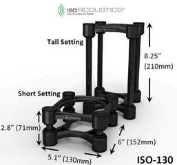 Ständer für Studiomonitore IsoAcoustics ISO-130 Ständer für Studiomonitore - 4