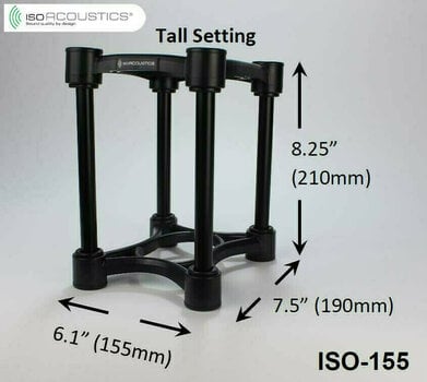 Ständer für Studiomonitore IsoAcoustics ISO-155 Ständer für Studiomonitore - 6