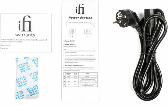 Tápkábel iFi audio Power Station Fekete - 7