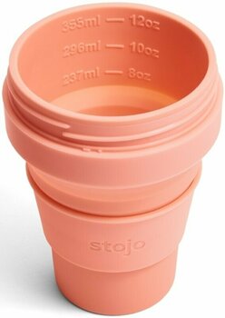 Thermo Mug, Cup Stojo Pocket Apricot 355 ml Mug - 3