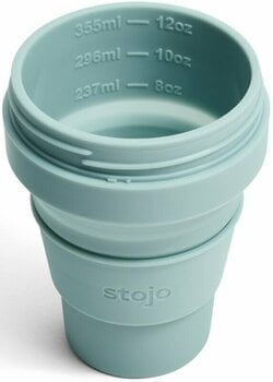 Thermo Mug, Cup Stojo Pocket Aquamarine 355 ml Mug - 3