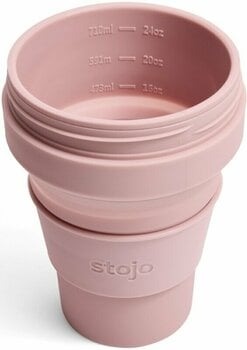 Eco Cup, lämpömuki Stojo Titan Carnation 710 ml Mug - 3