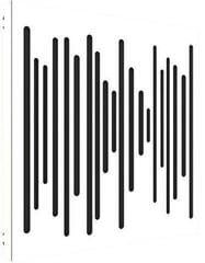 Difusor Vicoustic VicPattern Ultra Wavewood Matte White Difusor - 1