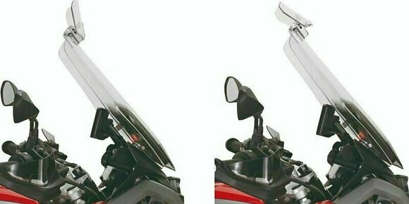 Pozostałe akcesoria do motocykli Givi S180F Shield+ Universal Smoked Shield Wind Deflector - 3