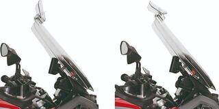 Motorcycle Other Equipment Givi S180T Shield+ Universal Shield Wind Deflector Transparent - 2