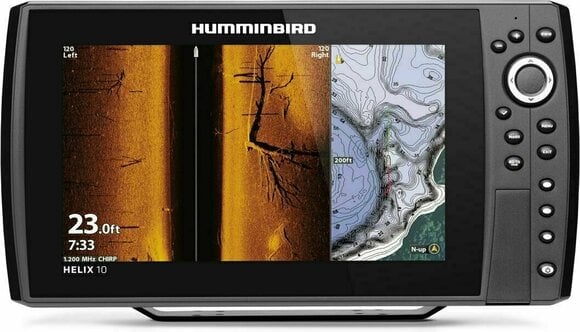 Sonarji Humminbird Helix 10 Chirp Mega SI GPS G4N - 4