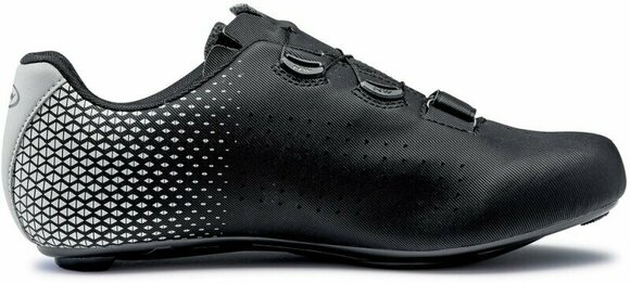 Men's Cycling Shoes Northwave Core Plus 2 Shoes Black/Silver 38 Men's Cycling Shoes - 3