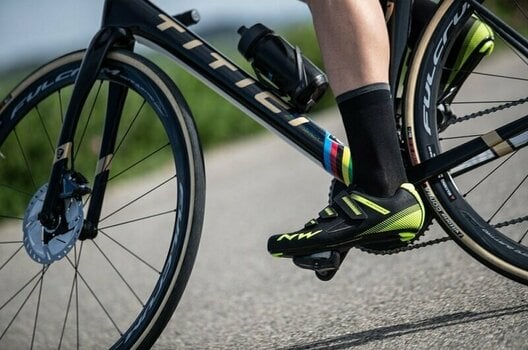 Chaussettes de cyclisme Northwave Origin High Sock Black/Dark Grey XS Chaussettes de cyclisme - 2