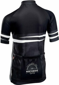 Odzież kolarska / koszulka Northwave Juniors Origin Jersey Short Sleeve Black 10 - 2