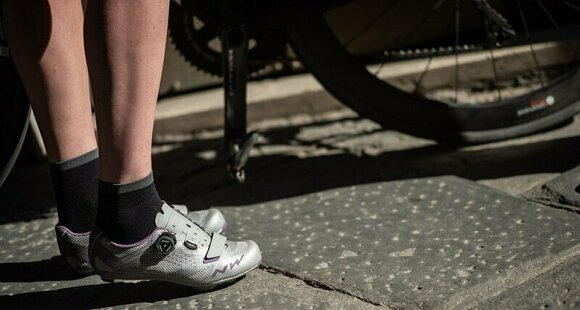 Calcetines de ciclismo Northwave Origin Sock Black/Dark Grey XS Calcetines de ciclismo - 5