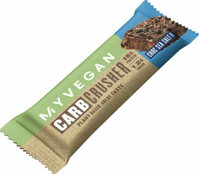 Bar MyVegan Vegan Carb Crusher Chocolate Sea Salt 12 x 60 g Bar - 3