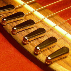 Bridge pin Bigrock Engineering PPAG-G Gold Bridge pin - 2
