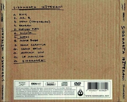 Hudební CD Siddharta - IIzštekani (CD+DVD) - 2