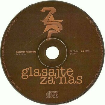 Zenei CD Zaklonišce Prepeva - Glasajte Za Nas (CD) - 3
