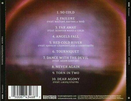 Hudební CD Breaking Benjamin - Aurora (Album) (CD) - 2