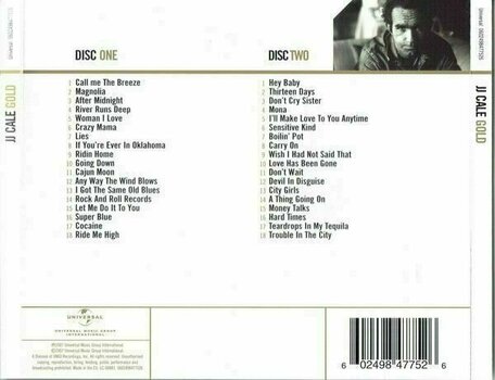 Hudební CD JJ Cale - Gold (2 CD) - 2