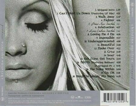 Hudební CD Christina Aguilera - Stripped (CD) - 3