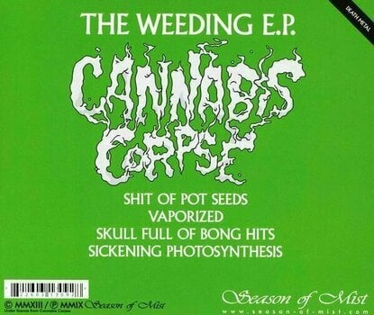 Muziek CD Cannabis Corpse - The Weeding (Rerelease) (CD) - 2