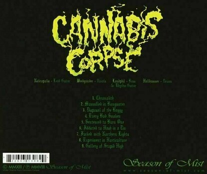 Muziek CD Cannabis Corpse - Tube Of The Resinated (Rerelease) (CD) - 2