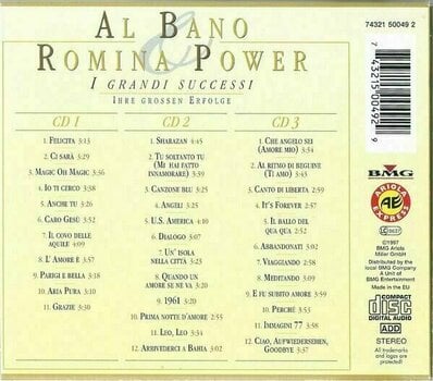 Glasbene CD Al Bano & Romina Power - I Grandi Successi (3 CD) - 2