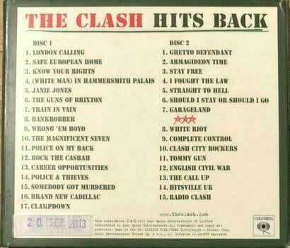 Music CD The Clash - Hits Back (2 CD) - 4