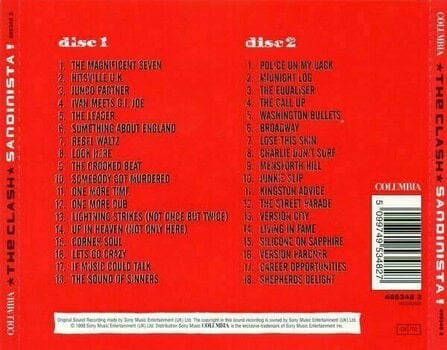 CD musique The Clash - Sandinista! (2 CD) - 2