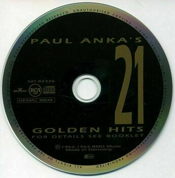 Musik-CD Paul Anka - 21 Golden Hits (CD) - 3