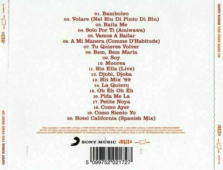 CD диск Gipsy Kings - The Best Of Gipsy Kings (CD) - 2