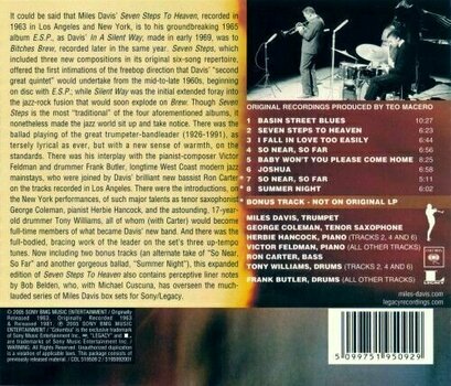 CD диск Miles Davis - Seven Steps To Heaven (CD) - 2
