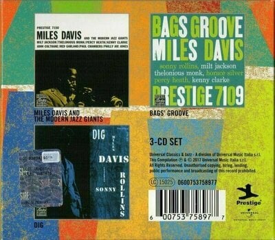 Hudební CD Miles Davis - 3 Essential Albums (3 CD) - 2