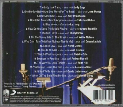 CD musique Tony Bennett - Duets Ii (CD) - 2