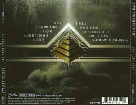 Music CD Devin Townsend - Transcendence (CD) - 2
