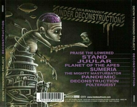 Zenei CD Devin Townsend - Deconstruction (CD) - 2