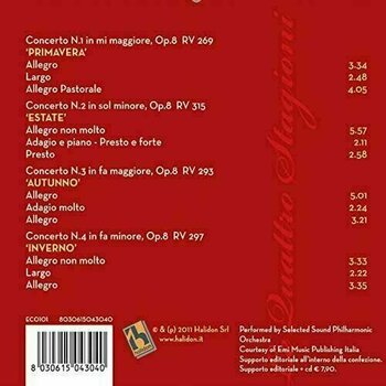 Muzyczne CD Antonio Vivaldi - Le Quattro Stagioni (CD) - 2