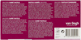  Carré pastele Van Gogh Carré Pastels Starter Set 12 Zestaw pasteli carré - 2
