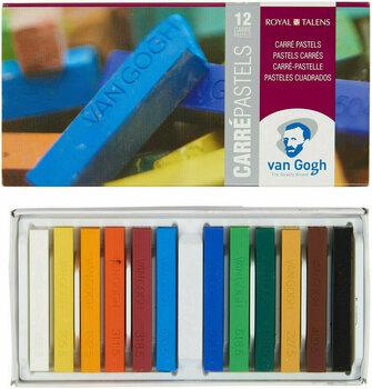 Pastel Carré Van Gogh Carré Pastels Starter Set 12 Coffret de pastels carré - 4