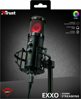 Microphone USB Trust GXT256 Exxo - 7