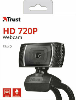 Κάμερα web Trust Trino HD Μαύρο χρώμα - 8