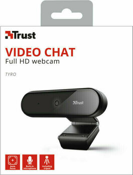 Κάμερα web Trust Tyro Full HD Μαύρο χρώμα - 8