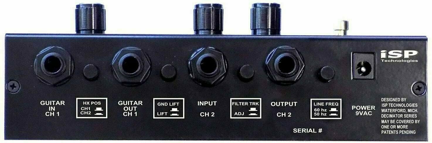 ギター iSP HUM EXTRACTOR + DECIMATOR G iSP HUM-EXTRACTOR-DECIMATOR-G Guitar Effect - Muziker
