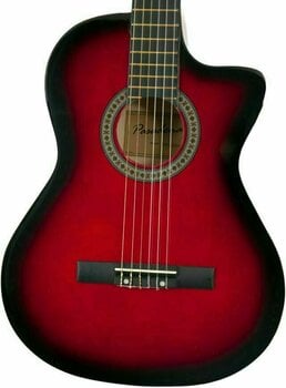 Classical guitar Pasadena SC041C 4/4 Red Burst - 5