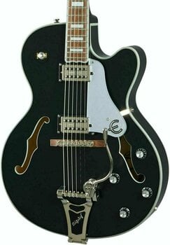 Semi-Acoustic Guitar Epiphone Emperor Swingster Black Aged Gloss - 2