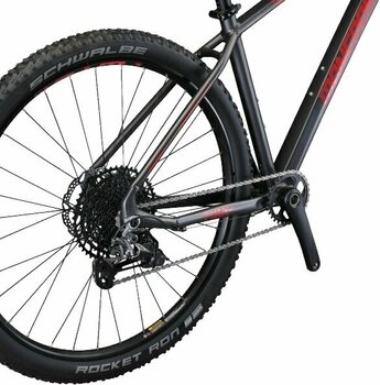 Bicicleta rígida Mongoose Tyax Pro Shimano SLX RD-7100 1x12 Rojo L - 3