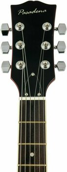 Halvakustisk guitar Pasadena AJ335 Red - 3