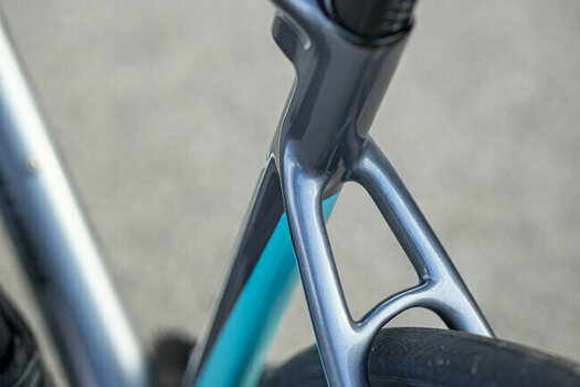 Vélo de route Wilier 0 SL Shimano Ultegra Di2 RD-R8050 2x11 Grey/Light Blue Glossy M Shimano - 7