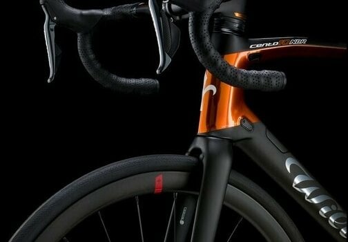 Bicicletta da strada Wilier Cento10NDR Shimano Ultegra Di2 RD-R8050 2x11 Black/Red Matt&Glossy L Shimano - 6