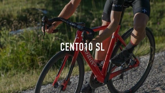 Bicicletta da strada Wilier Cento10 SL Shimano Ultegra Di2 RD-R8050 2x11 Black/Red Matt L Shimano - 10